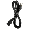 Male and Female ends of Shielded Power Cord