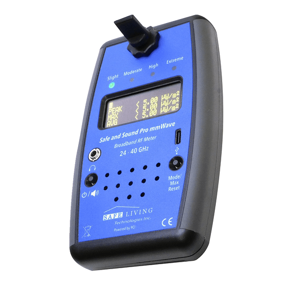 Safe and Sound 5G mmWave 5G Meter With Stub Antenna