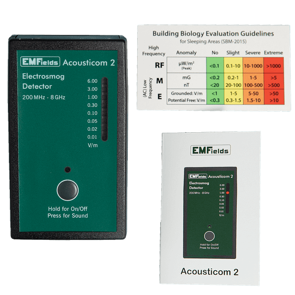 EMFields Solutions Acousticom 2 RF Detector Components