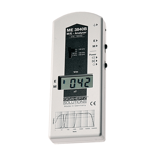 Gigahertz Solutions EMF Meter ME3840B Components